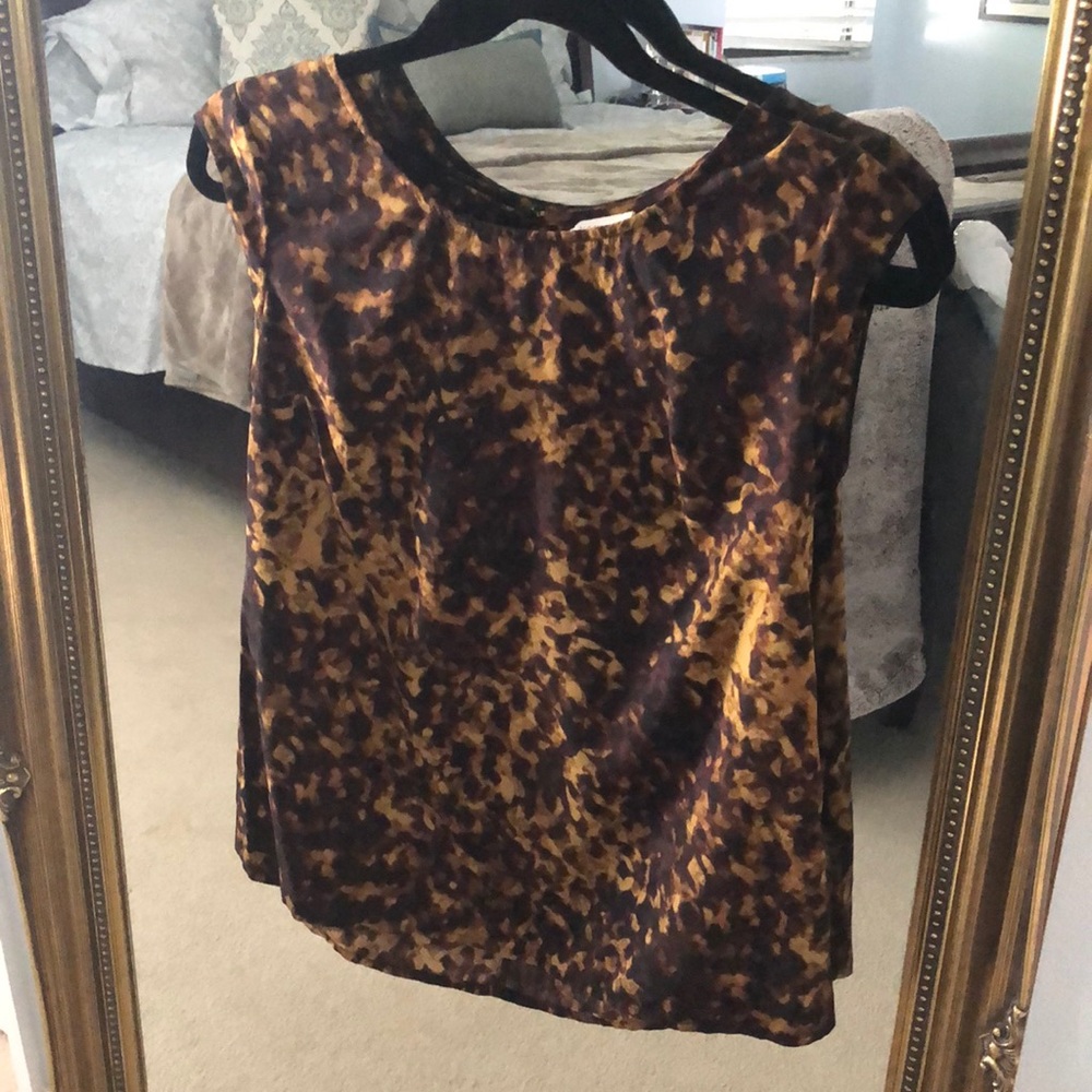 Merona cap sleeve shell top